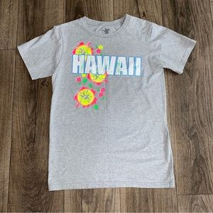 Womens Hawaiian T-Shirt Top Small Graphic Tee Crew Neck Short Sleeve Size S